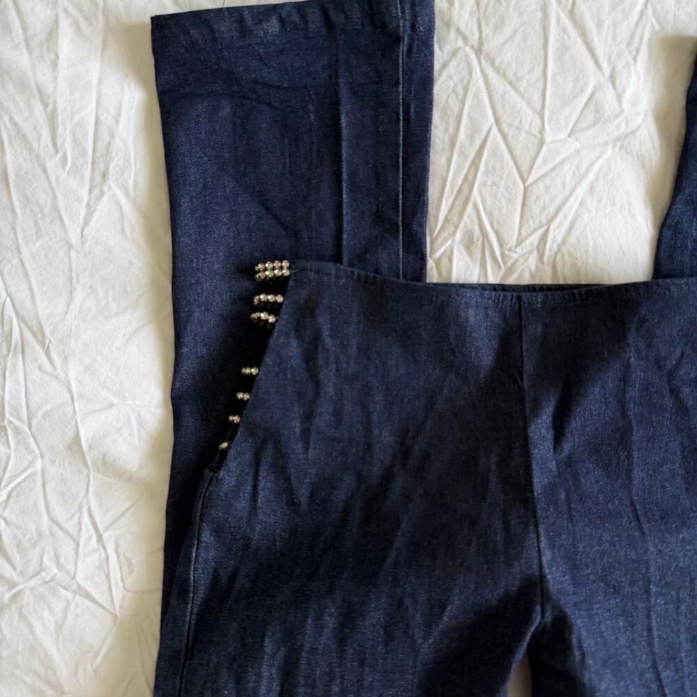 Xoxo Women's Navy and Blue Jeans - Picture 3 of 7